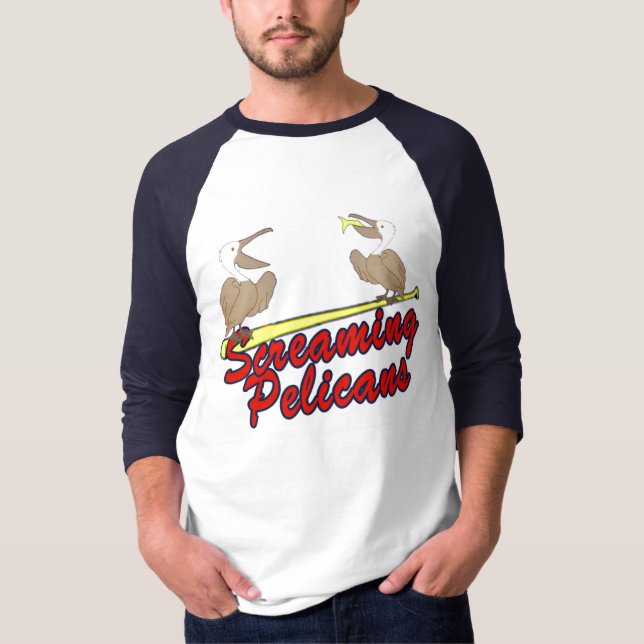 Camiseta Pelicanos gritando (Frente)