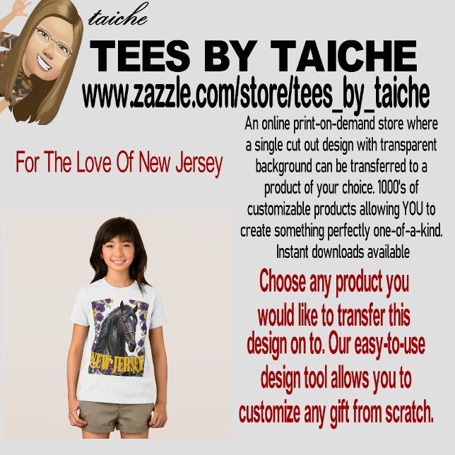 Camiseta Pelo Amor De Nova Jersey (Criador carregado)