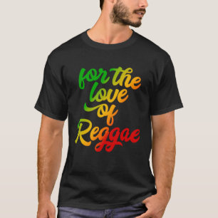 Camiseta Pelo amor de Reggae Rasta Colors