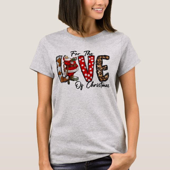 Camiseta Pelo amor do Natal (Frente)
