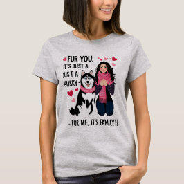 Camiseta Pelo, é só um Rouco, para mim é família