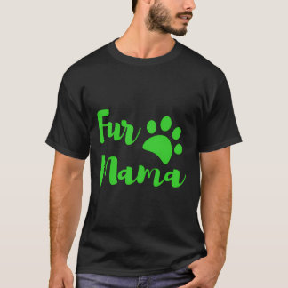 Camiseta Pelo Mama Amante de os animais Hoodie