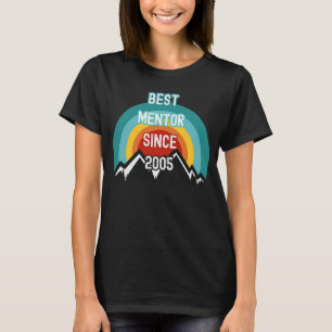 Camiseta Pelo Melhor Mentor Desde 2005