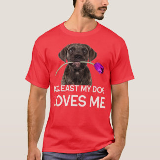 Camiseta Pelo menos meu cachorro me ama
