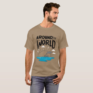 Camiseta Pelo Mundo   VIAGEM