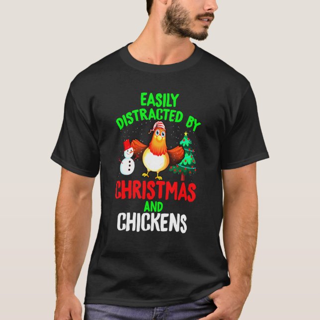 Camiseta Pelo Natal E Frango (Frente)