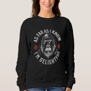 Camiseta Pelo que eu sei, sou encantador, Gorilla disse