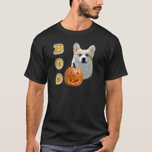 Camiseta Pembroke Welsh Corgi Boo (Frente)