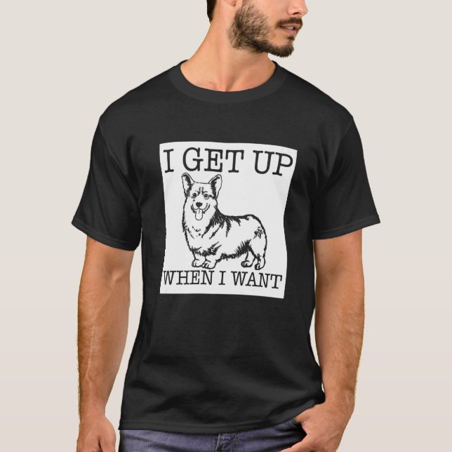 Camiseta Pembroke Welsh Corgi cachorro 1 (Frente)