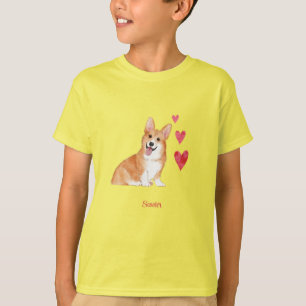 Camiseta Pembroke Welsh Corgi - Cão Personalizado