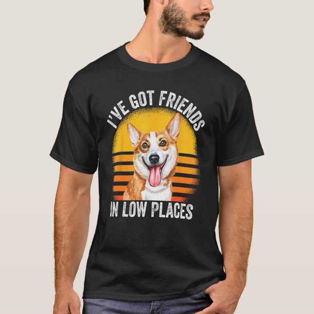 Camiseta Pembroke Welsh Corgi Dog (Frente)