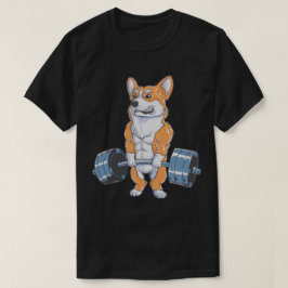 Camiseta Pembroke Welsh Corgi Dog Fazendo Corgi Engraçado 