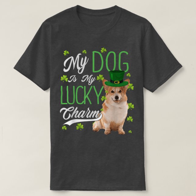 Camiseta Pembroke Welsh Corgi Dog, Meu Cachorro é meu carro (Frente do Design)