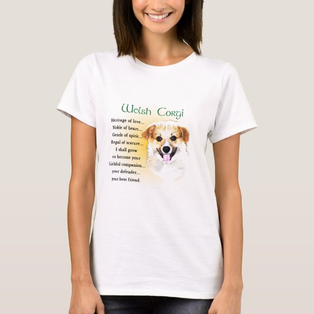 Camiseta Pembroke Welsh Corgi Gifts (Frente)