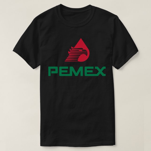 Camiseta PEMEX LOGO Sticker (Frente do Design)