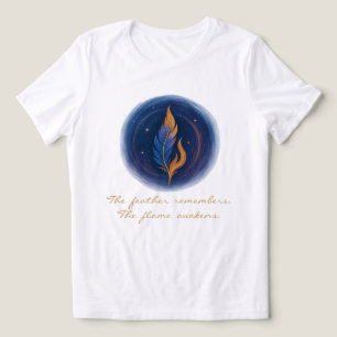 Camiseta Pena Mística e Chama