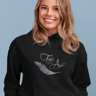 Camiseta Penas aparecem quando os anjos estão próximos