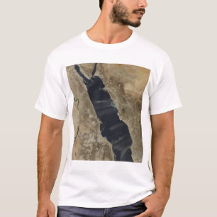 Camiseta Penas da poeira sobre o Mar Vermelho