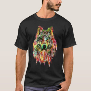 Camiseta Penas de lobo Bonito