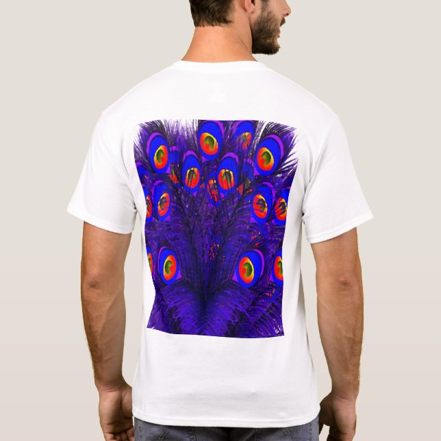 Camiseta Penas de Pavão (Verso)