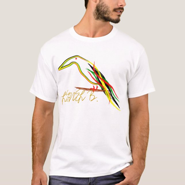 Camiseta penas, LEONEL B. (Frente)