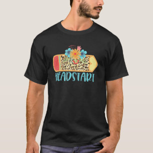 Camiseta Pêncil Leopard Cheetah Impressão Teach Love