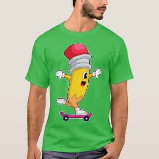Camiseta Pencil Skater Skateboard