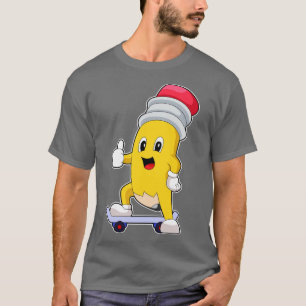 Camiseta Pencil Skater Skateboard 1