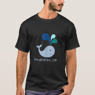 Camiseta Pendleton Oregon Cute Whale Lover - Tanque Superio