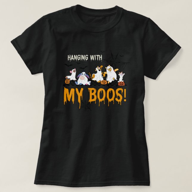 Camiseta pendurado com meu boos pooh (Frente do Design)