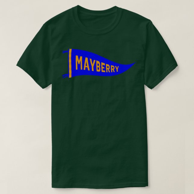 Camiseta Penente de Mayberry 1 (Frente do Design)