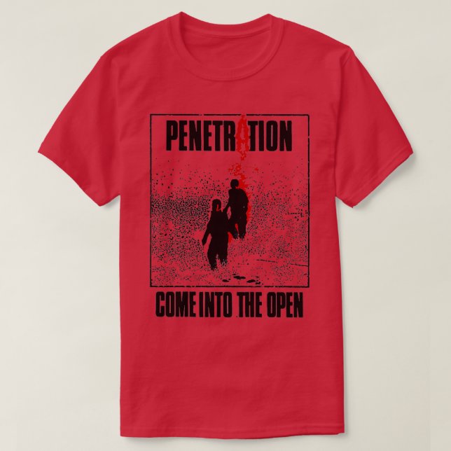 Camiseta Penetração Entre No Punk Aberto  (Frente do Design)