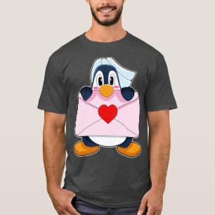 Camiseta Penguin Bride - Letra Wedding