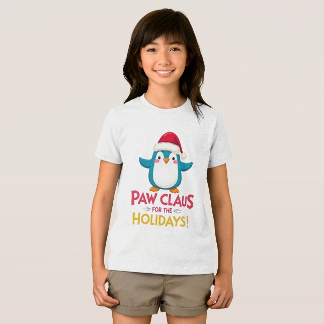 Camiseta Penguin Cheer (Frente Completa)