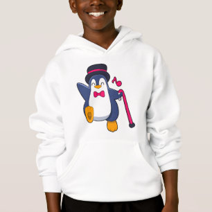 Camiseta Penguin como Groom com Tie