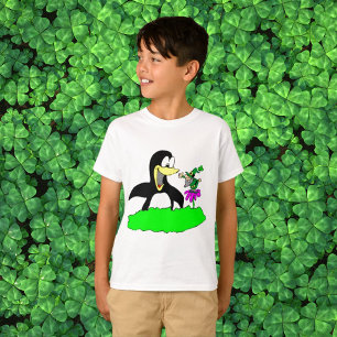 Camiseta Penguin e Leprechaun Kids