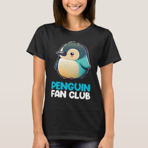 Camiseta Penguin Fan Club Penguin Crianças Meninas