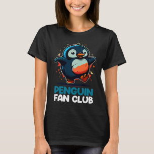 Camiseta Penguin Fan Club Penguin Crianças Meninas 2