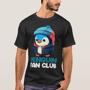 Camiseta Penguin Fan Club Penguin Crianças Meninas 2