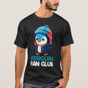 Camiseta Penguin Fan Club Penguin Crianças Meninas 2