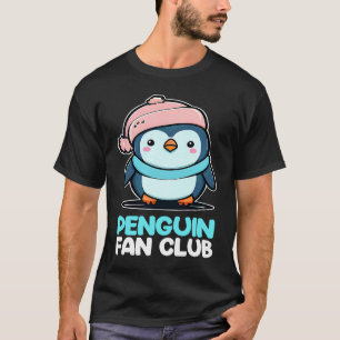 Camiseta Penguin Fan Club Penguin Crianças Meninas 6