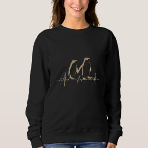 Camiseta Penguin Heartbeat Animal Keeper Zoo Penguins