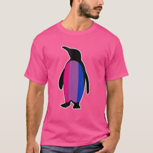 Camiseta Penguin Lgbt Senigence Penguin Penguin Bisexual L