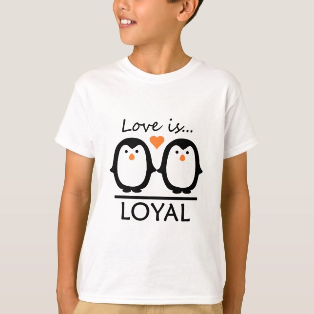 Camiseta Penguin Love (Frente)