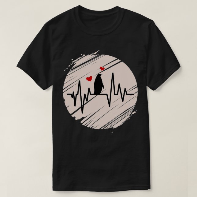Camiseta Penguin Love (Frente do Design)