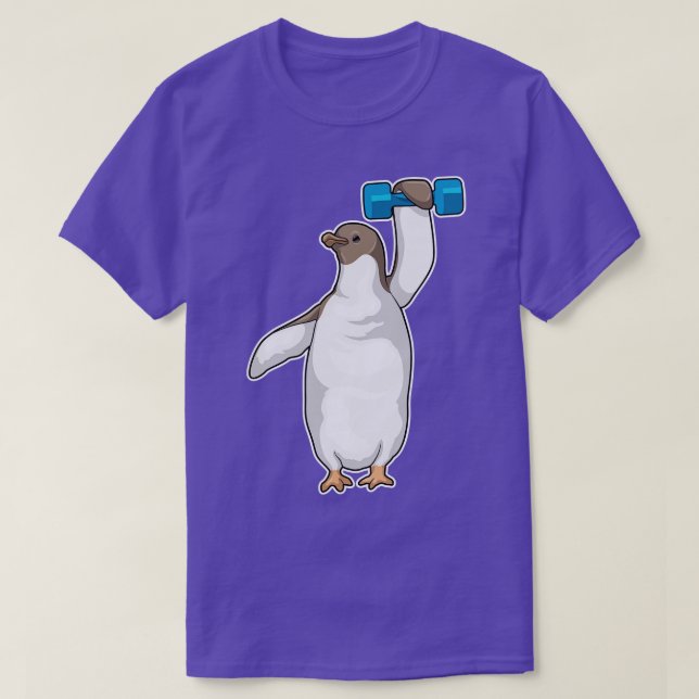 Camiseta Penguin Malhação Dumbbell (Frente do Design)
