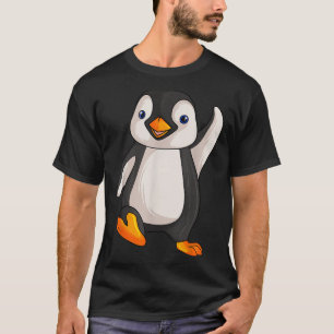 Camiseta Penguin Roupa S Uni-adultos Crianças B