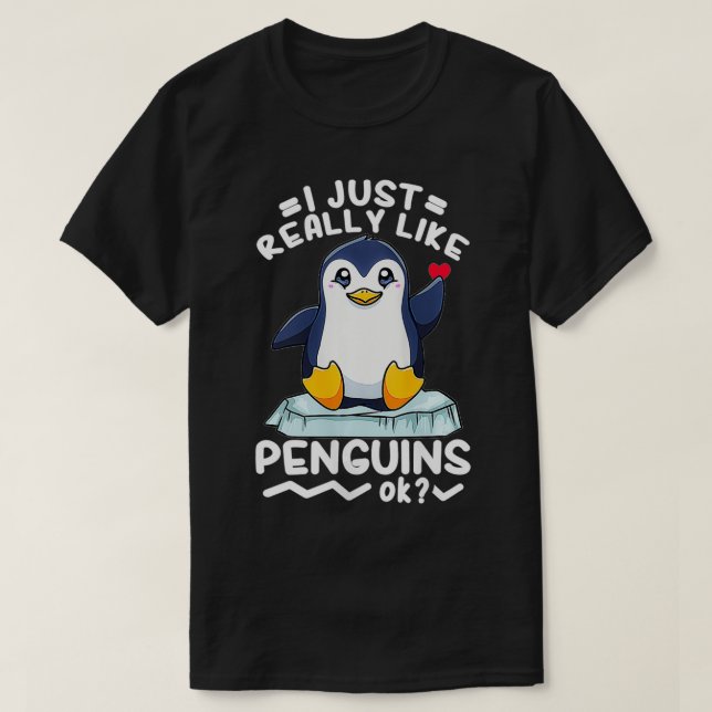 Camiseta Penguin Seabird (Frente do Design)