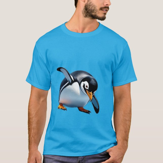 Camiseta Penguin Squad Adventure (Frente)