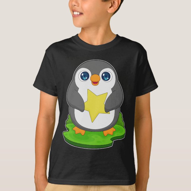 Camiseta Penguin Star (Frente)